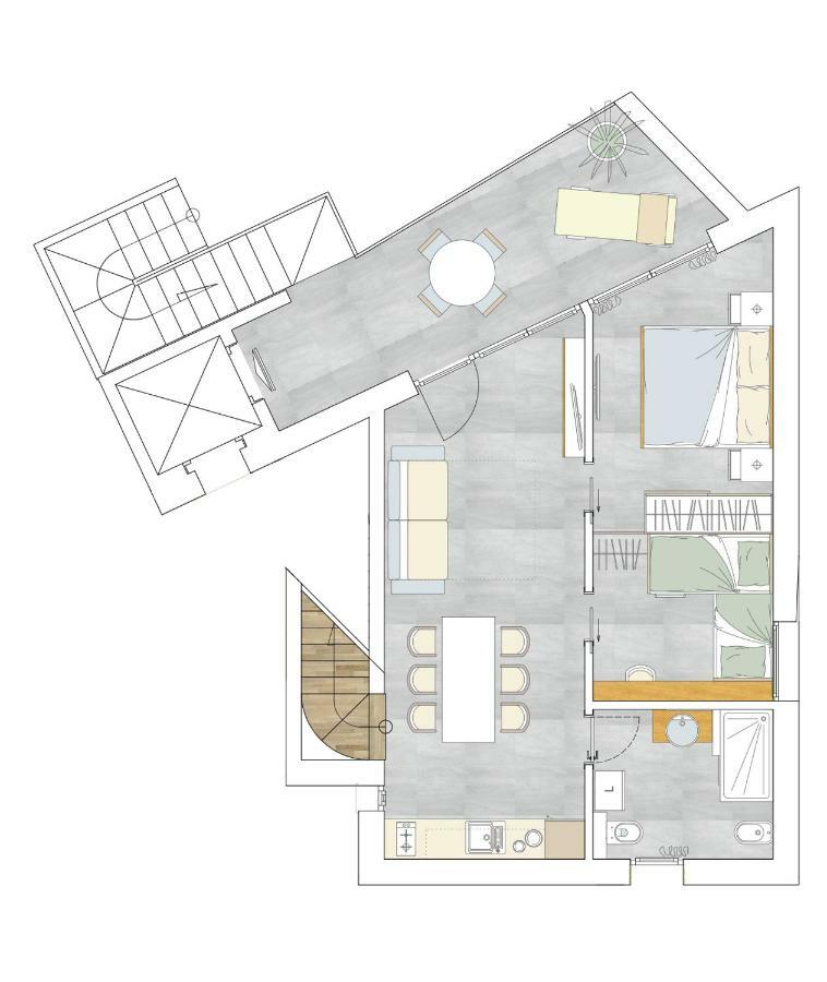 Villa Alcova Каорле Екстер'єр фото